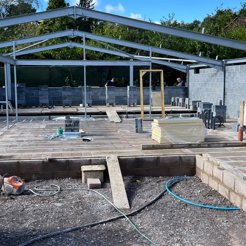 Spa Complex Build (4)