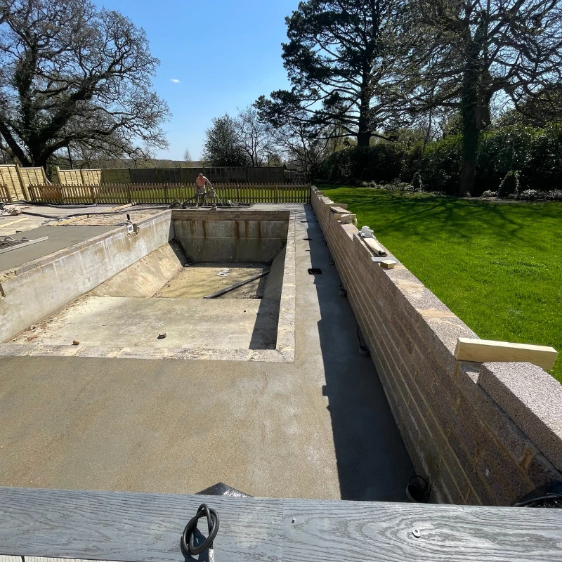 Outdoor Pool Build (2)